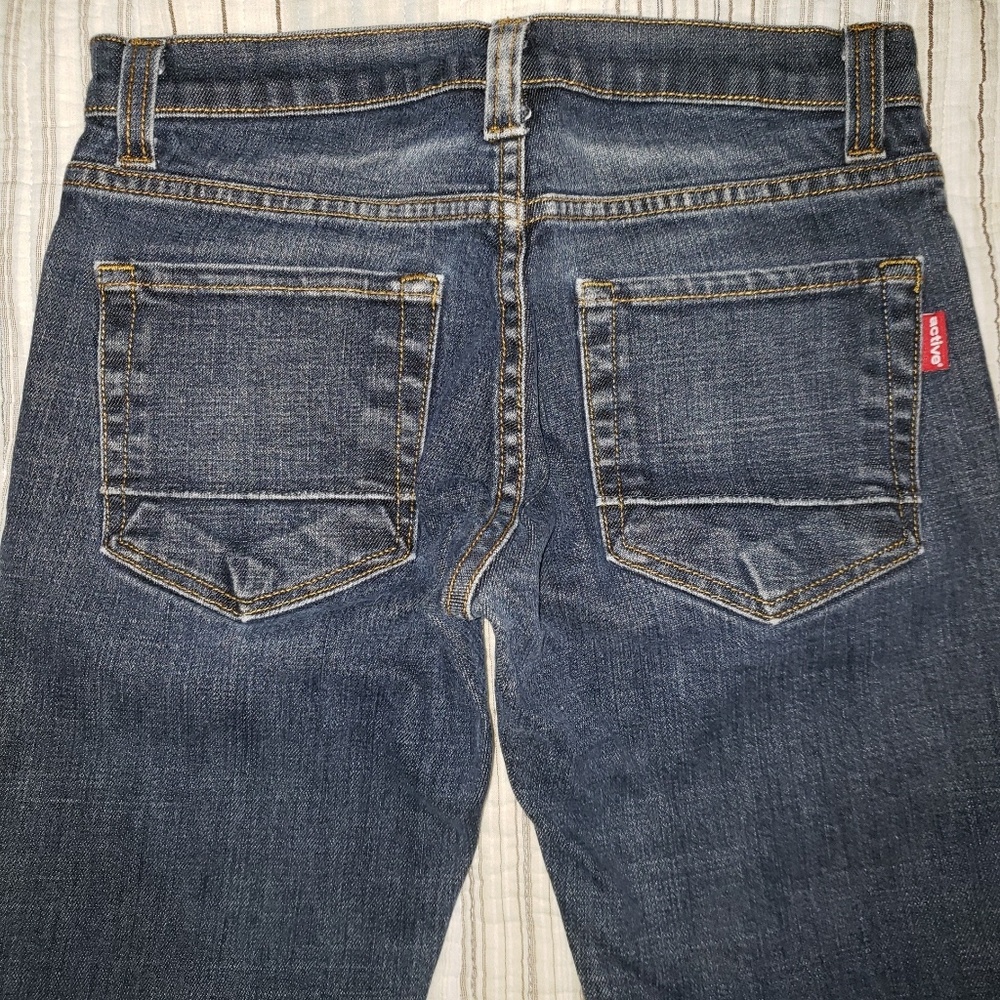 Active Slim Straight Denim Jeans 28